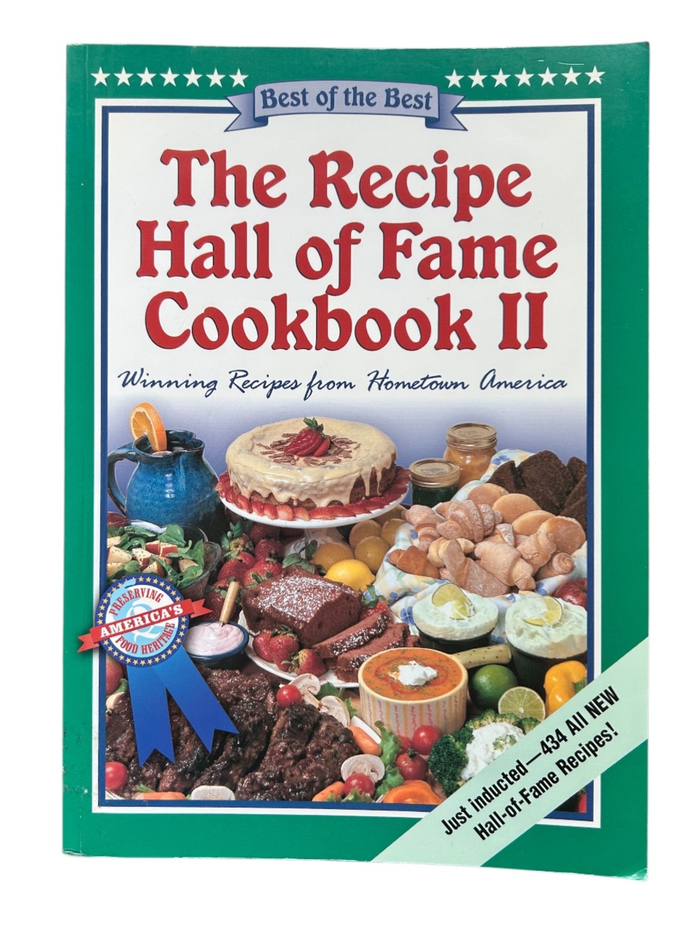 4/$20 Vintage Recipe Hall of Fame Cookbook II Best of the Best Community Recipes
